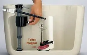 how to fix a toilet flusher